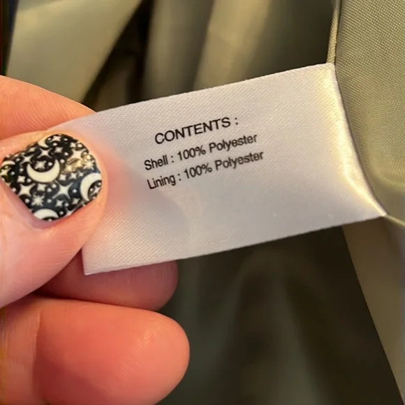 Gallery black and white lightweight raincoat only worn twice size L - Picture 7 of 7